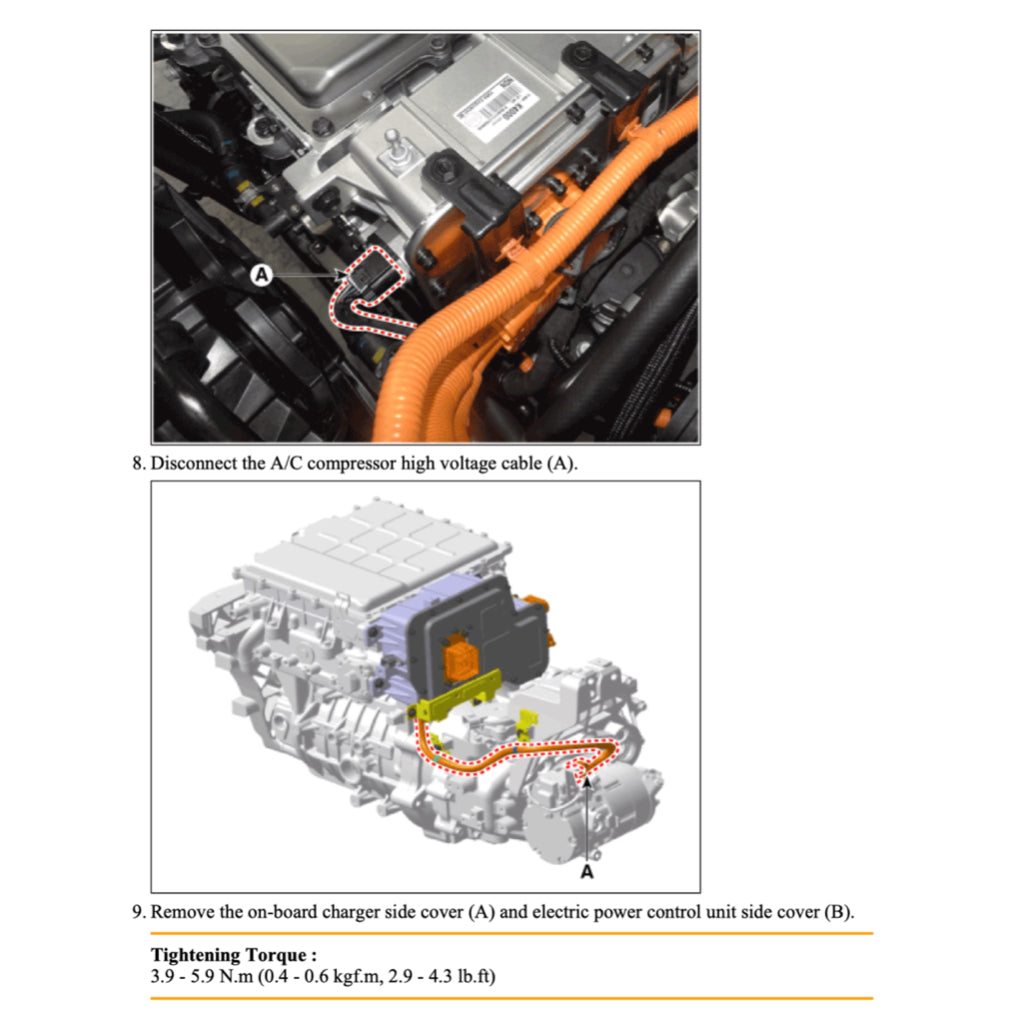 HYUNDAI KONA EV OS (2018-2023) SERVICE WORKSHOP MANUAL - Image 7