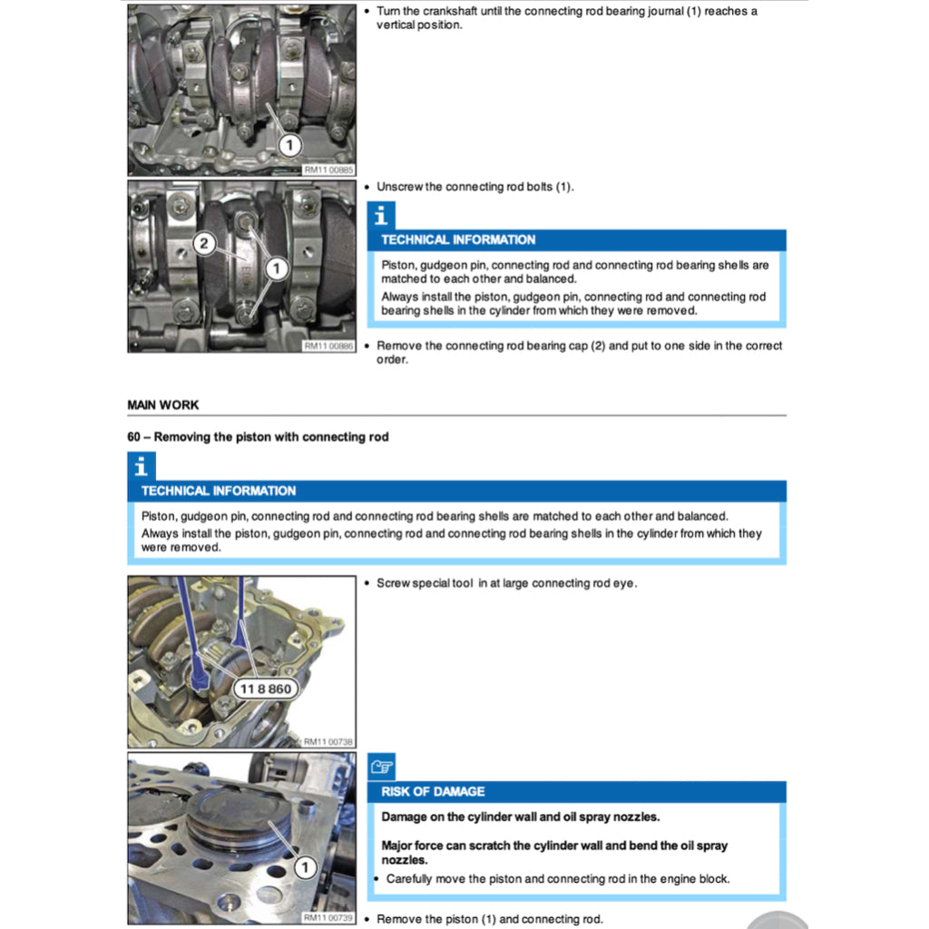 BMW G11/G12 (2015-2022) SERVICE WORKSHOP MANUAL - Image 9