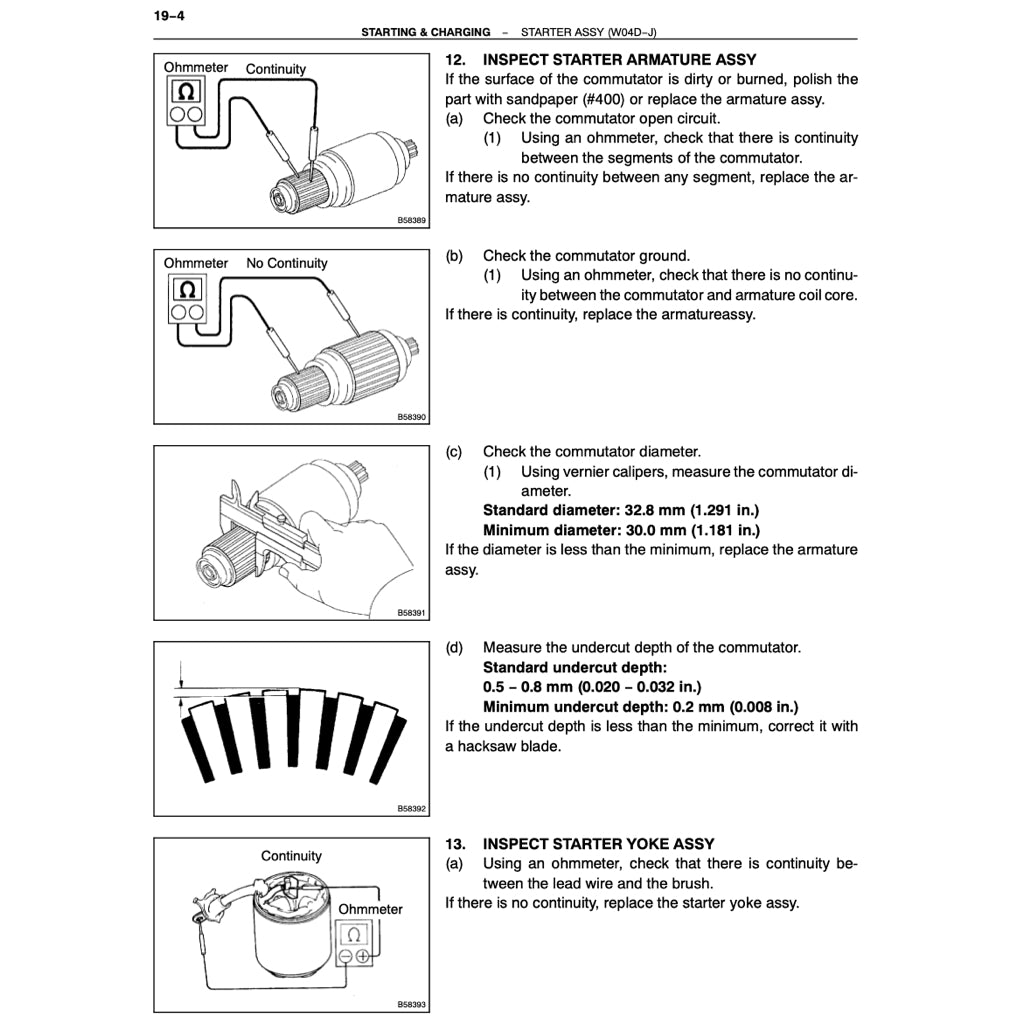 HINO ENGINE W04D-J WORKSHOP SERVICE REPAIR MANUAL - Image 10