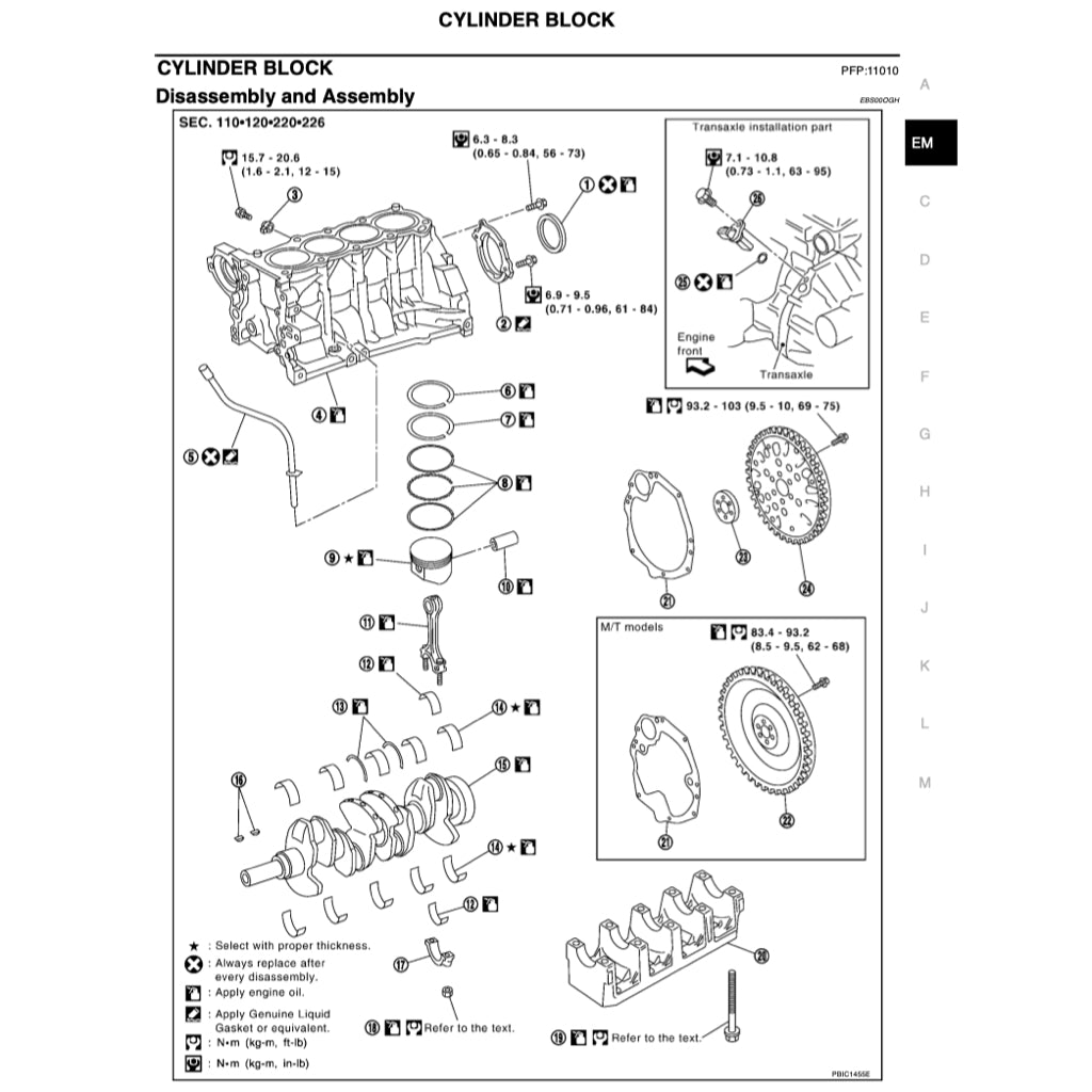 NISSAN MICRA MARCH K12 (2002-2010) SERVICE WORKSHOP MANUAL - Image 9