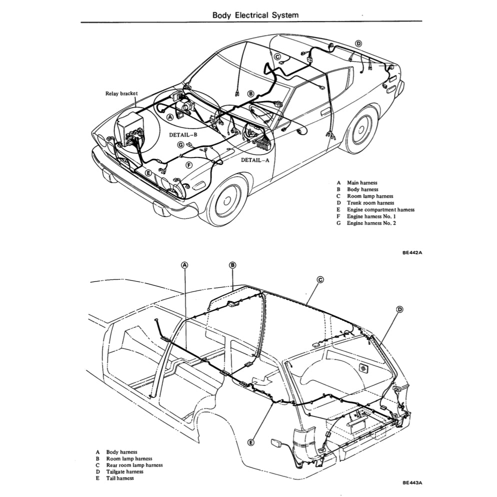 DATSUN VIOLET 710 (1973-1977) SERVICE WORKSHOP MANUAL - Image 10