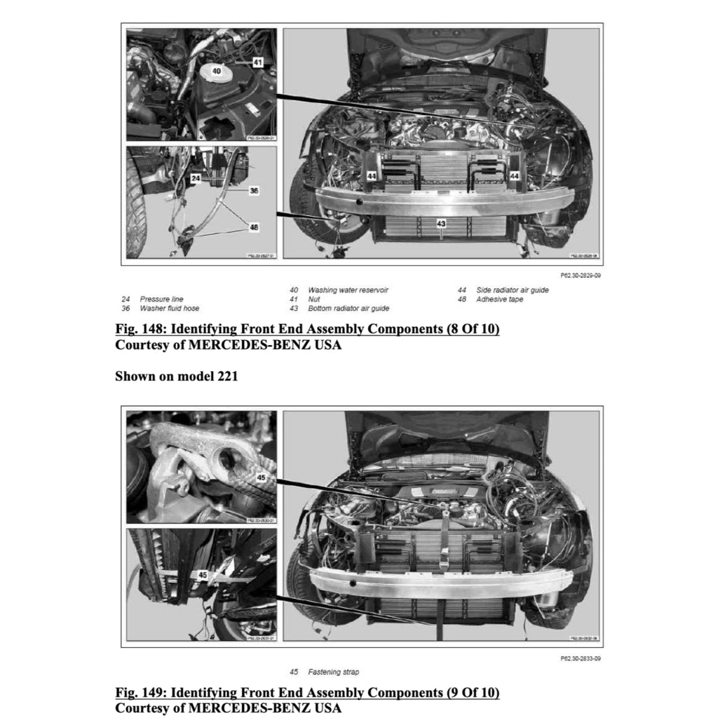 MERCEDES-BENZ W221 (2006-2013) SERVICE WORKSHOP MANUAL - Image 10