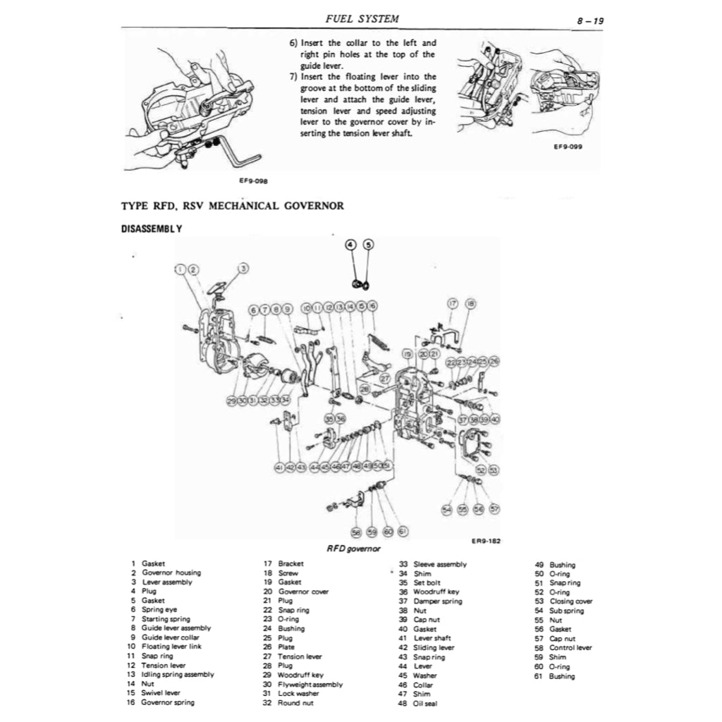 NISSAN UD DIESEL ENGINE FD6 / FD6T SERVICE REPAIR MANUAL - Image 7
