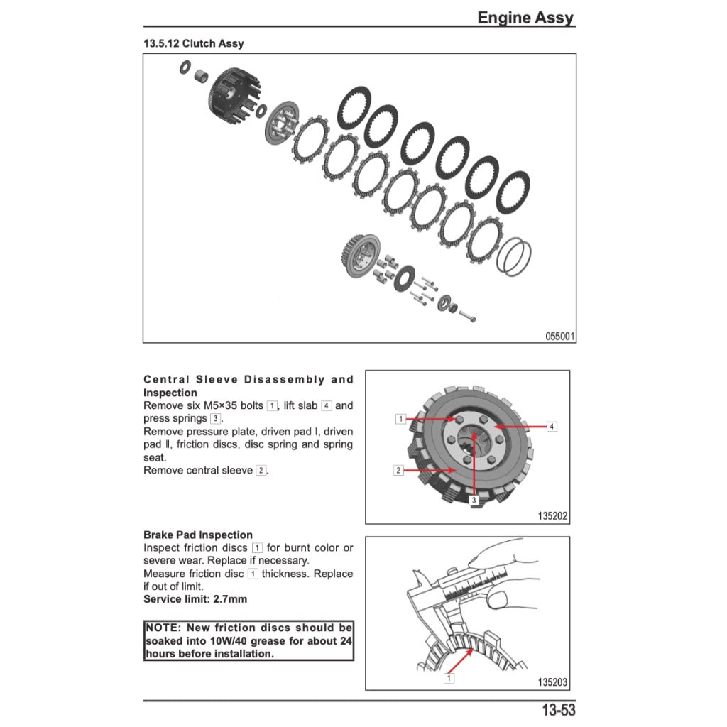 CFMOTO 300SR (2020+) SERVICE WORKSHOP MANUAL + PARTS CATALOGUE+OWNER'S MANUAL - Image 8