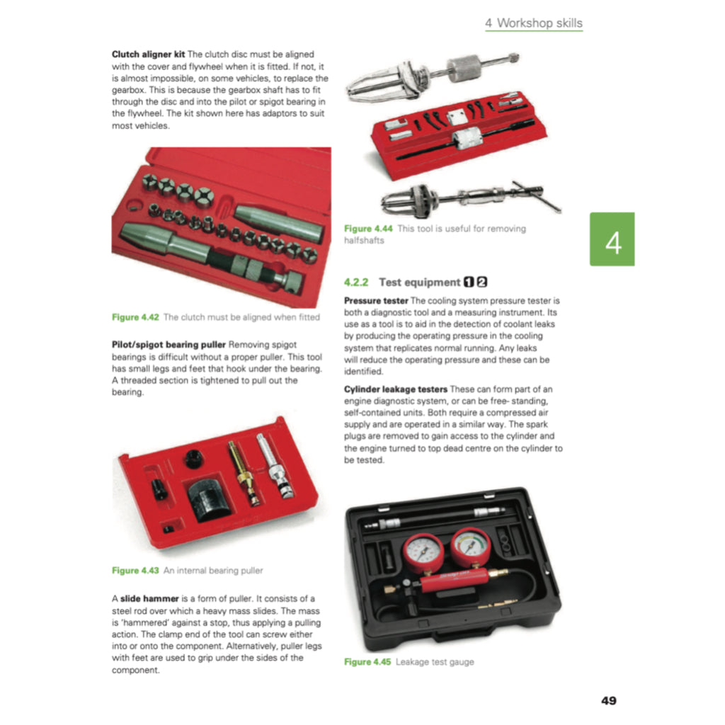 AUTOMOTIVE TECHNICIAN TRAINING: THEORY + PRACTICAL WORKSHEETS - TOM DENTON (2022) - VOCATIONAL TRAINING - Image 9