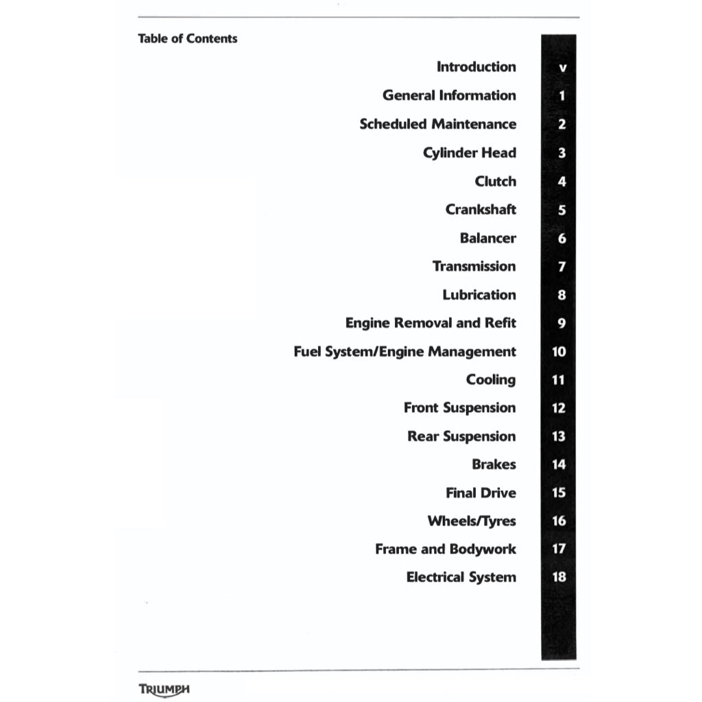 TRIUMPH EXPLORER 1200 XR/XRX/XRT (2016-2021) SERVICE WORKSHOP MANUAL + OWNER'S MANUAL - Image 3