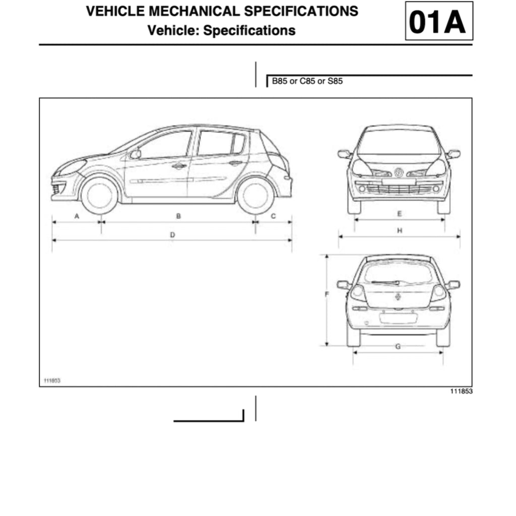 RENAULT CLIO III BR/CR (2005-2014) SERVICE WORKSHOP MANUAL - Image 3