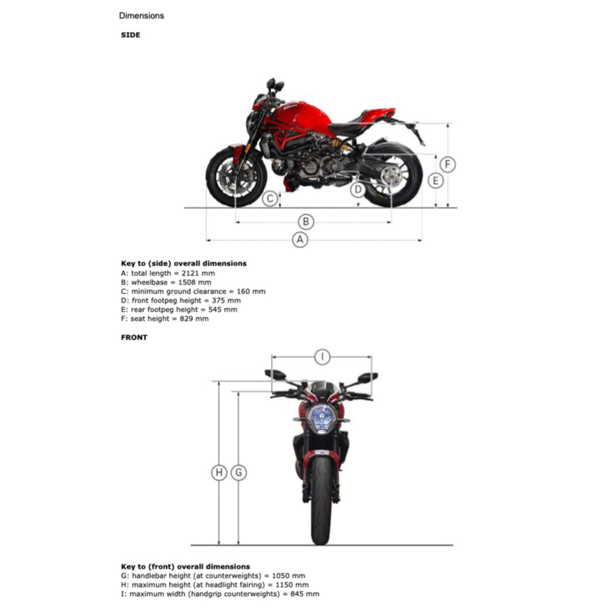 DUCATI MONSTER 1200R E4 (2016-2020) SERVICE WORKSHOP MANUAL + PARTS CATALOGUE + OWNER'S MANUAL - Image 6
