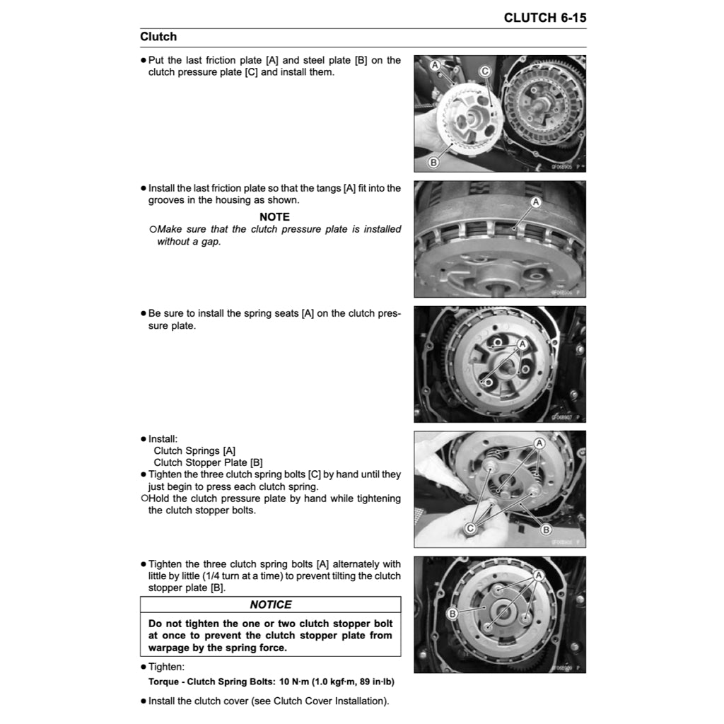 KAWASAKI Z1000 (2017-2022) SERVICE WORKSHOP MANUAL + PARTS CATALOGUE + OWNER'S MANUAL - Image 8