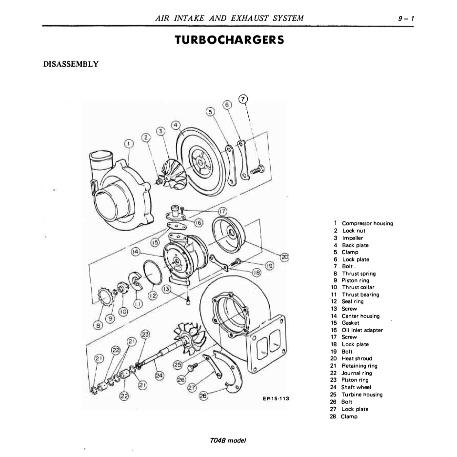 NISSAN UD DIESEL ENGINE FD6 / FD6T SERVICE REPAIR MANUAL - Image 9