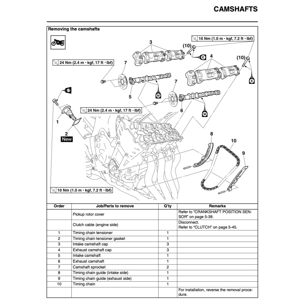 YAMAHA FZ8N FZ8 FAZER8 FAZER 8 (2010-2015) SERVICE WORKSHOP MANUAL + OWNER'S MANUAL - Image 9