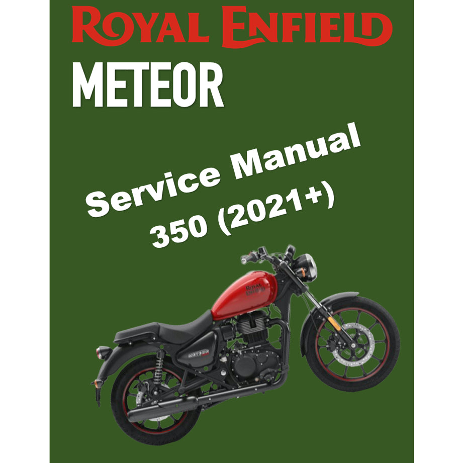 ROYAL ENFIELD METEOR 350 (2021+) SERVICE WORKSHOP MANUAL + OWNER'S MANUAL - Image 2