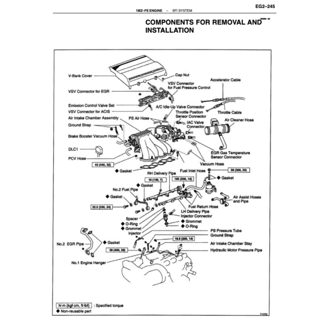 TOYOTA ENGINE 1MZ-FE SERVICE REPAIR WORKSHOP MANUAL - Image 10