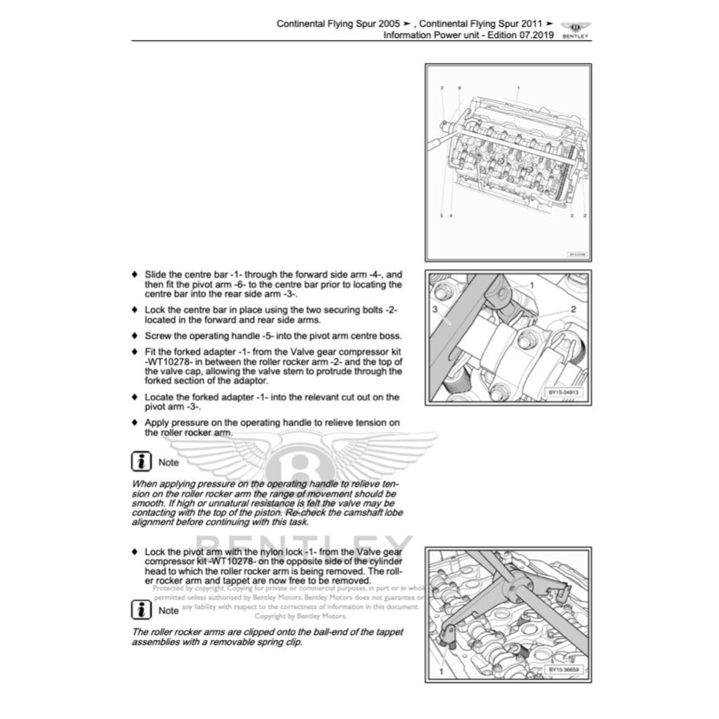 BENTLEY CONTINENTAL FLYING SPUR W12 (2005-2013) SERVICE WORKSHOP MANUAL - Image 9