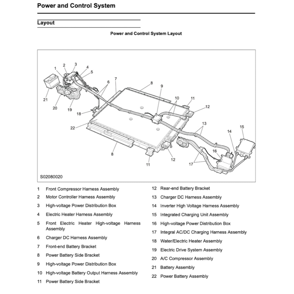MAXUS MIFA9 EV (2023+) SERVICE WORKSHOP MANUAL - Image 9