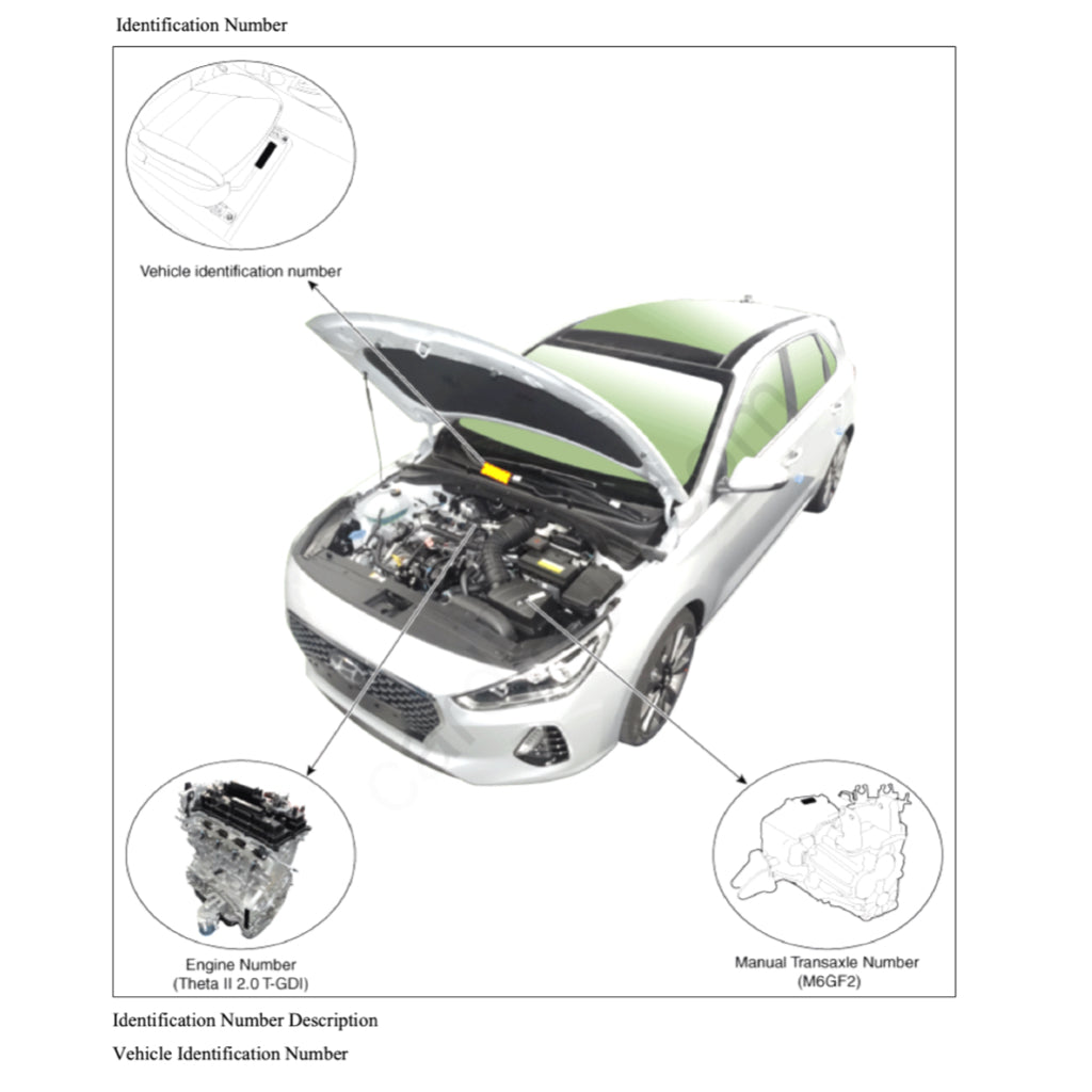 HYUNDAI i30 PD 2016+ SERVICE WORKSHOP MANUAL - Image 9