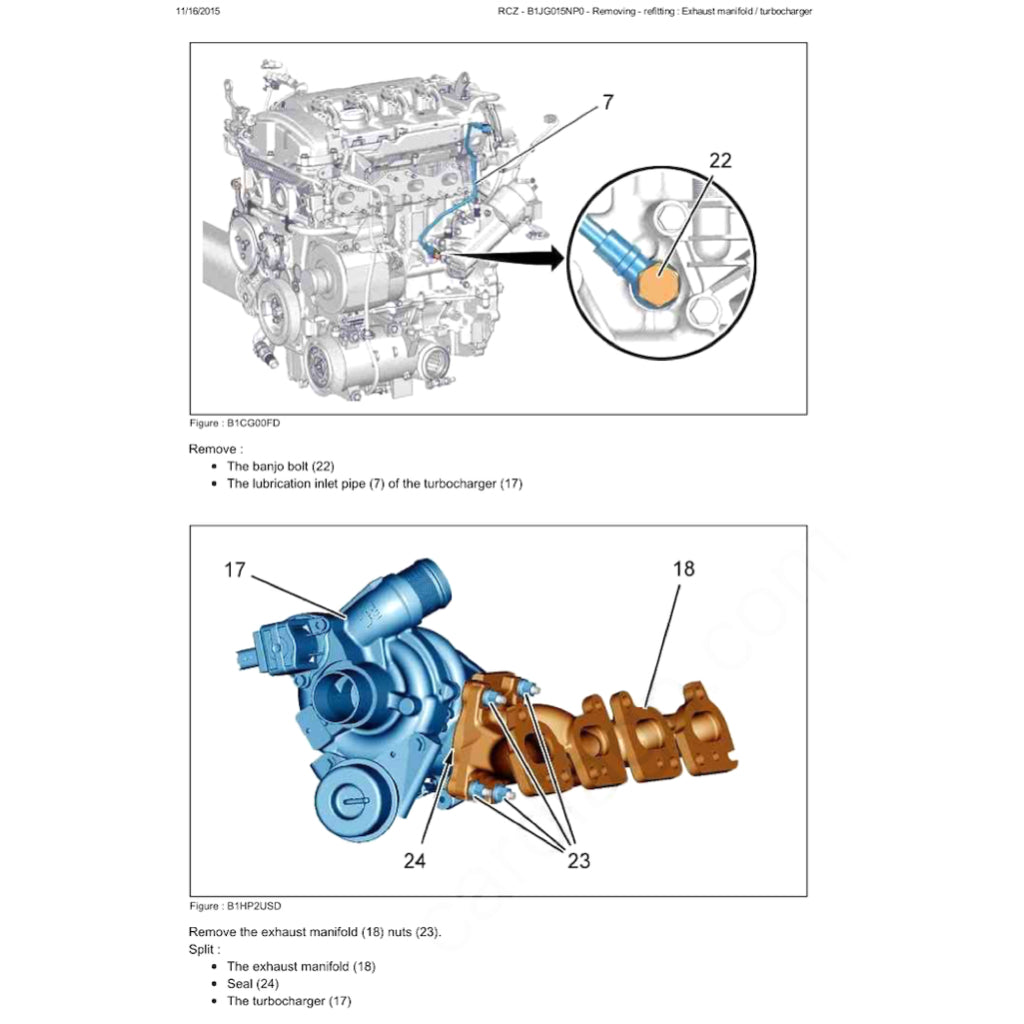 PEUGEOT RCZ (2009-2015) SERVICE WORKSHOP MANUAL - Image 10