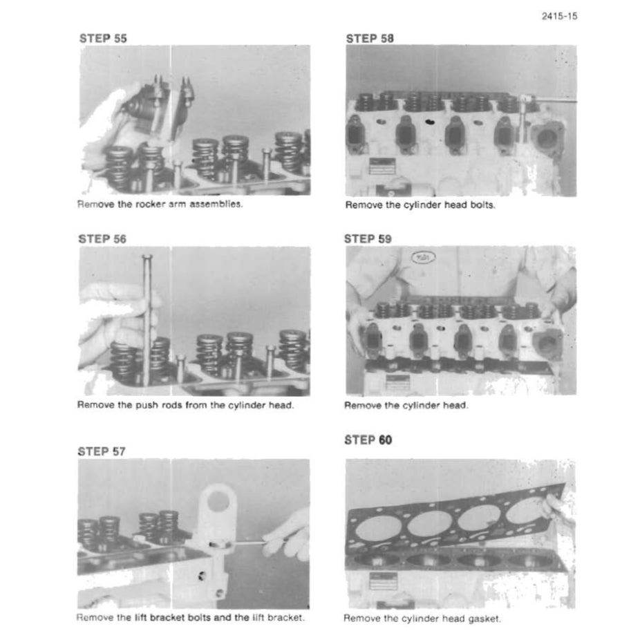 CASE 580E 580SE LOADER BACKOE SERVICE WORKSHOP MANUAL+ PARTS CATALOGUE - Image 5