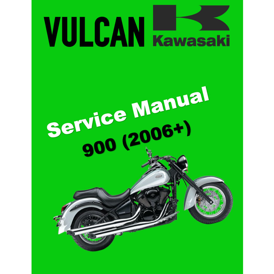 KAWASAKI VULCAN 900 VN900 (2006+) SERVICE WORKSHOP MANUAL + PARTS CATALOGUE + OWNER'S MANUAL - Image 2
