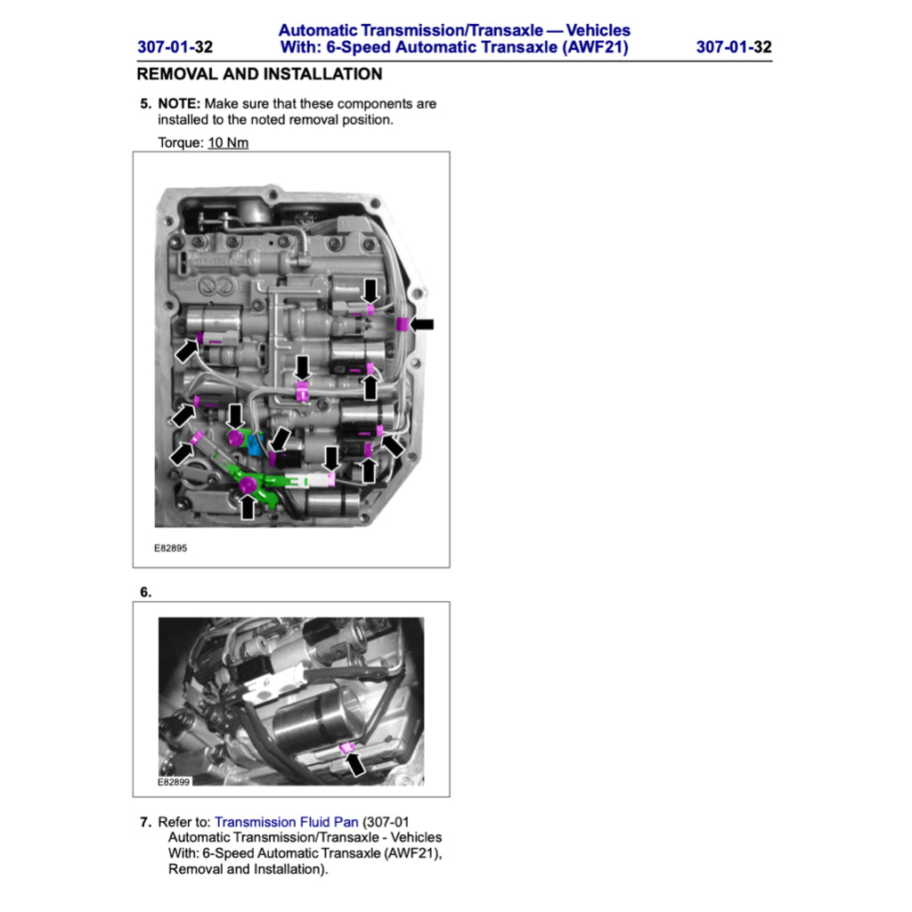FORD MONDEO MK4 (2007-2014) SERVICE WORKSHOP MANUAL - Image 8