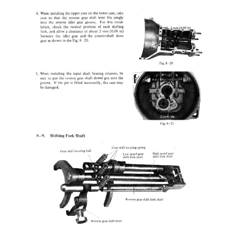 SUZUKI LJ20 JIMNY (1972-1981) SERVICE WORKSHOP MANUAL + PARTS CATALOGUE - Image 6