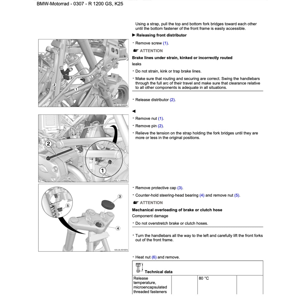 BMW MOTORRAD RSD (09-2017 UPDATE) ELECTRONIC SERVICE WORKSHOP MANUAL - WORKSHOP SPECIAL - Image 7