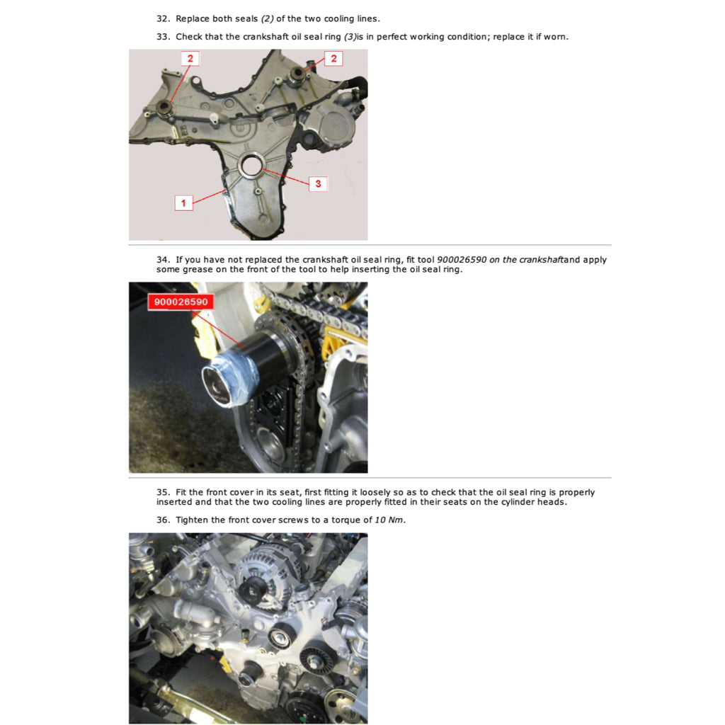 MASERATI GRANTURISMO SPORT M145 (2007-2019) SERVICE WORKSHOP MANUAL - Image 5