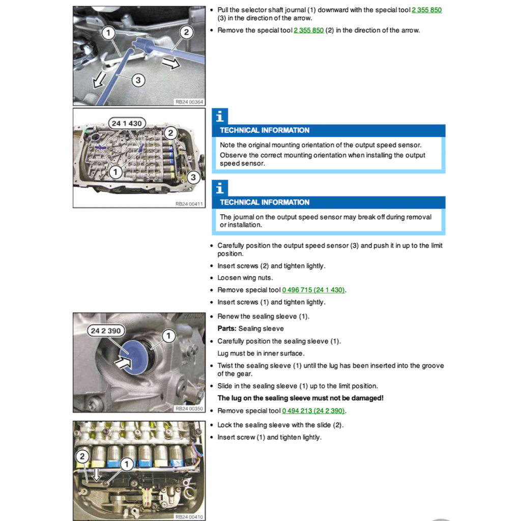 BMW G11/G12 (2015-2022) SERVICE WORKSHOP MANUAL - Image 10