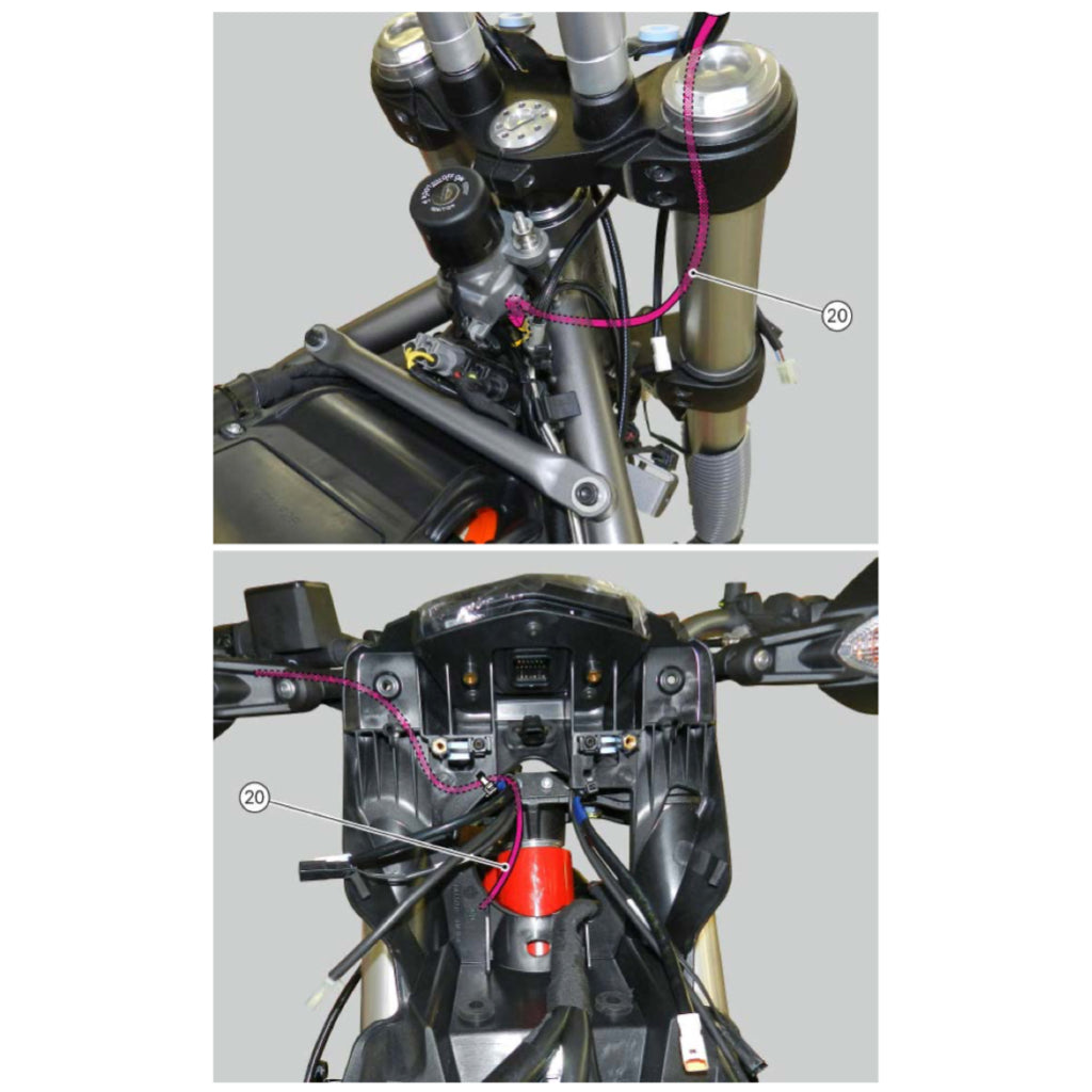 DUCATI HYPERSTRADA 821 (2013-2017) SERVICE WORKSHOP MANUAL + PARTS CATALOGUE + OWNER'S MANUAL - Image 10