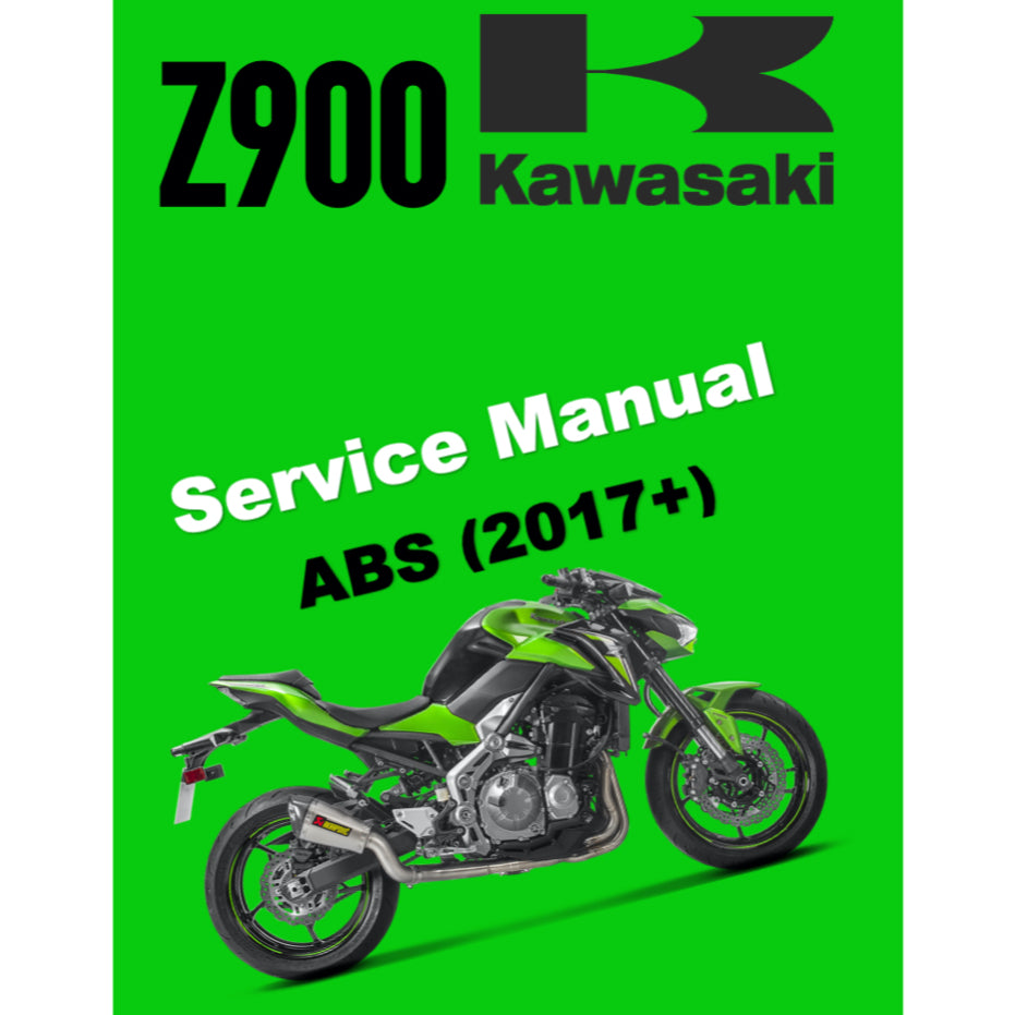 KAWASAKI Z900 ABS (2017+) SERVICE WORKSHOP MANUAL + PARTS CATALOGUE + OWNER'S MANUAL - Image 2