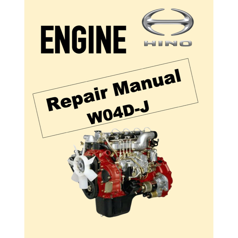 HINO ENGINE W04D-J WORKSHOP SERVICE REPAIR MANUAL - Image 2