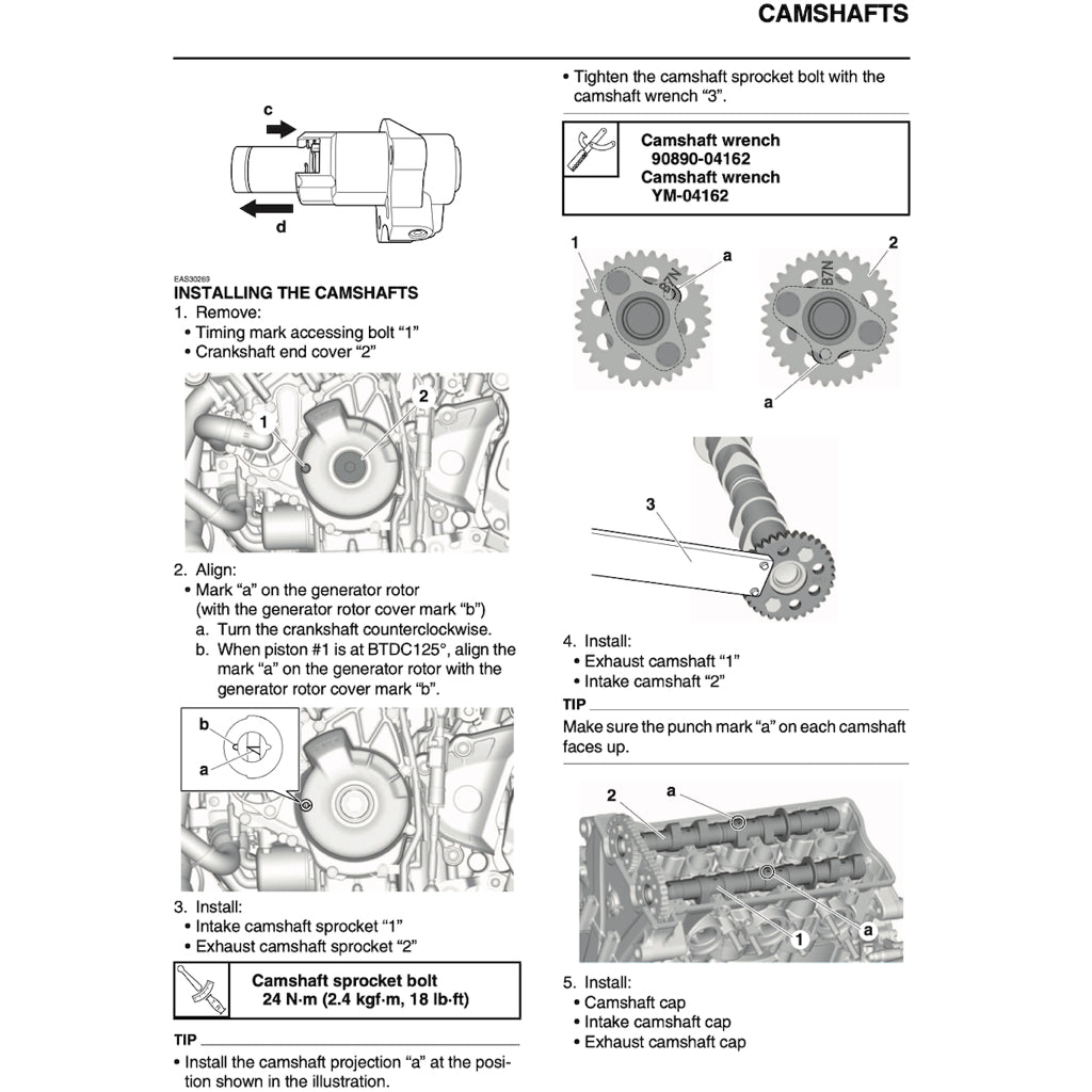 YAMAHA TRACER 9 /TRACER 9GT (2021-2024) SERVICE WORKSHOP MANUAL + PARTS CATALOGUE + OWNER'S MANUAL - Image 8