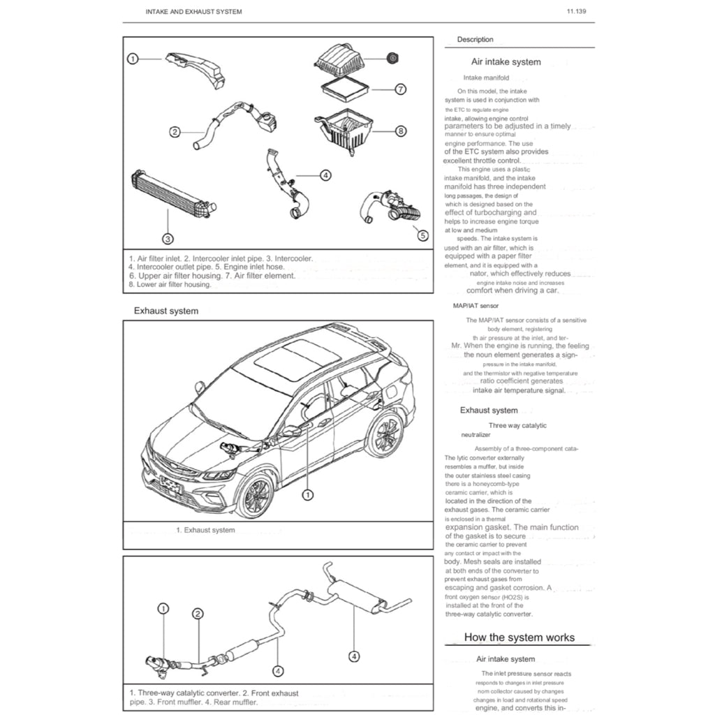 PROTON X50 (2020+) SERVICE WORKSHOP MANUAL - Image 7