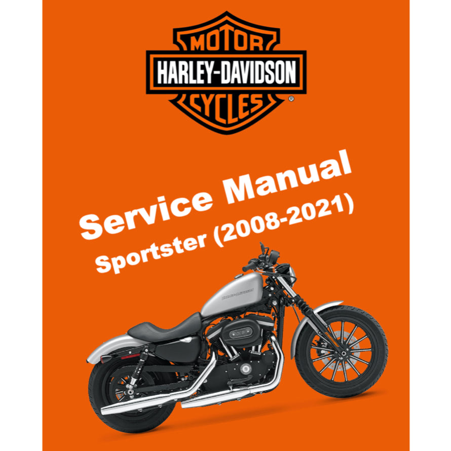 HARLEY DAVIDSON SPORTSTER MODELS (2008-2021) SERVICE MANUAL + PARTS CATALOGUE - Image 2