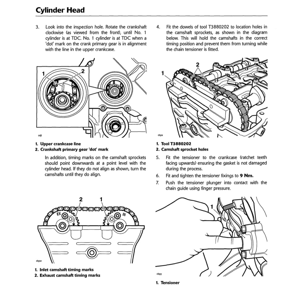 TRIUMPH ROCKET III CLASSIC / TOURING / GT / R (2004-2022) SERVICE WORKSHOP MANUAL - Image 5