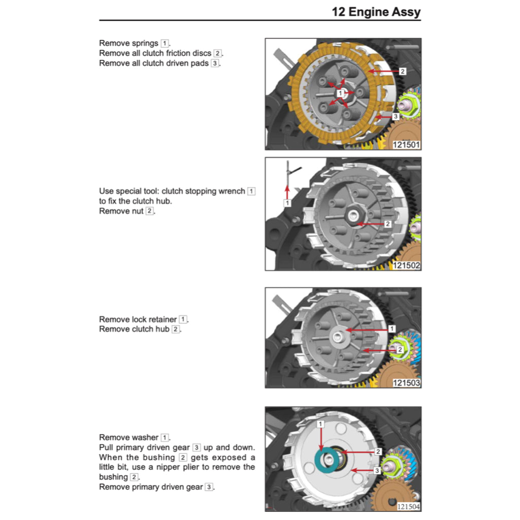 CFMOTO PAPIO II CF125-3 (2019-2023) SERVICE WORKSHOP MANUAL + OWNER'S MANUAL - Image 5