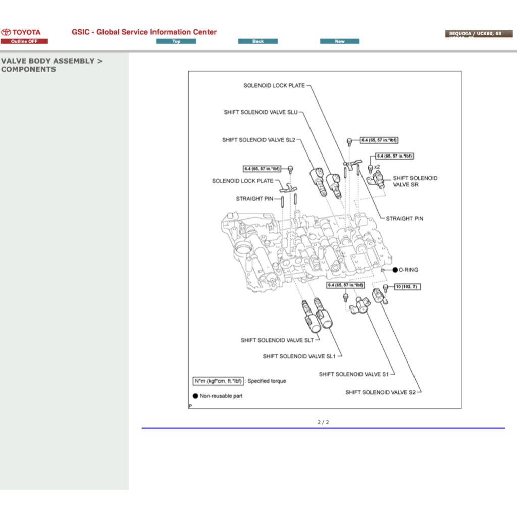 TOYOTA SEQUOIA UCK60/65 (2008-2022) ONLINE SERVICE WORKSHOP MANUAL - Image 7
