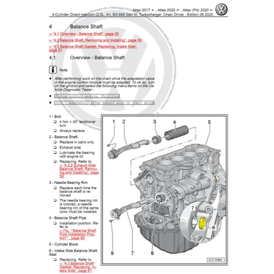 VW ATLAS (2O17-2024) SERVICE WORKSHOP MANUAL - Image 3