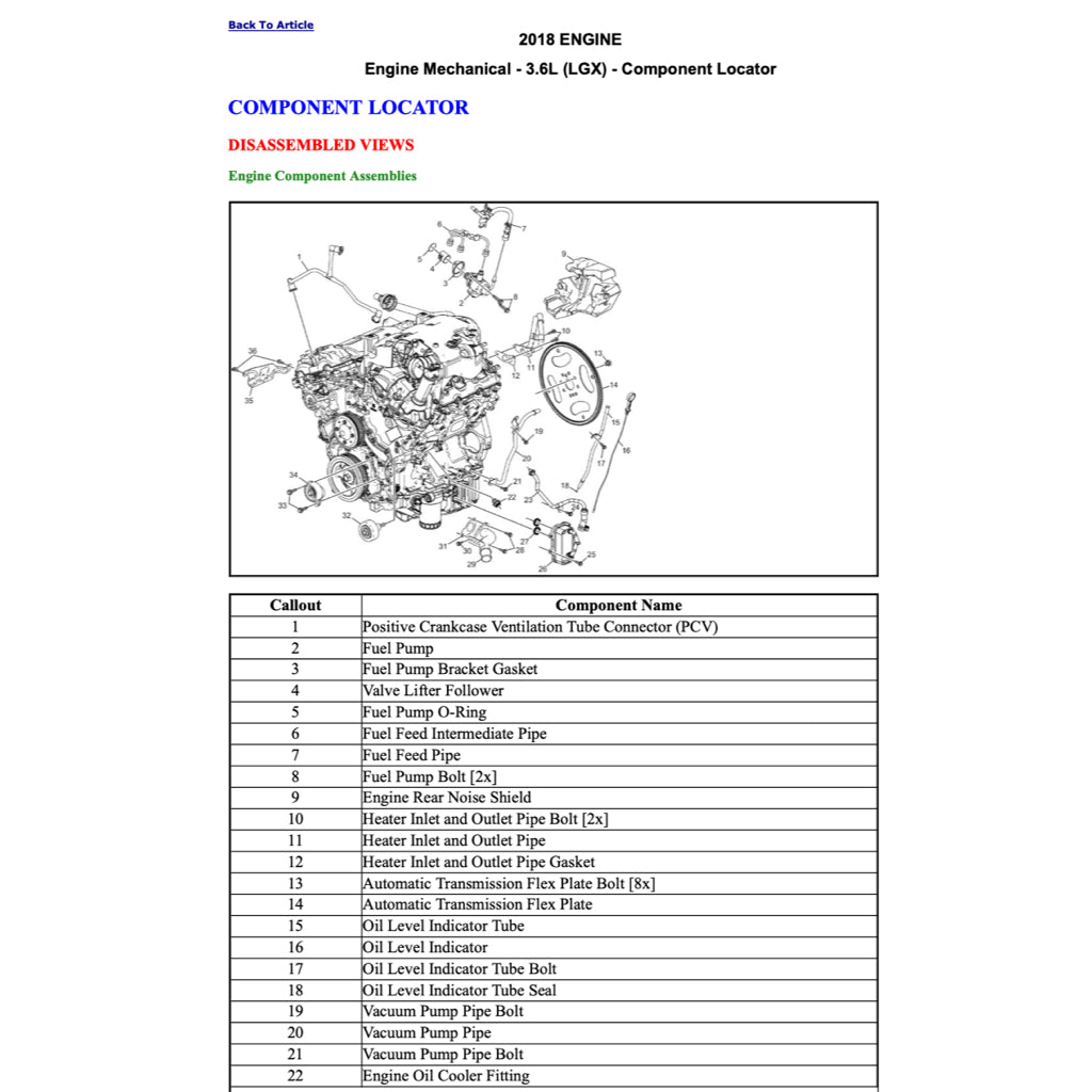 BUICK REGAL (2018-2020) SERVICE WORKSHOP MANUAL - Image 3