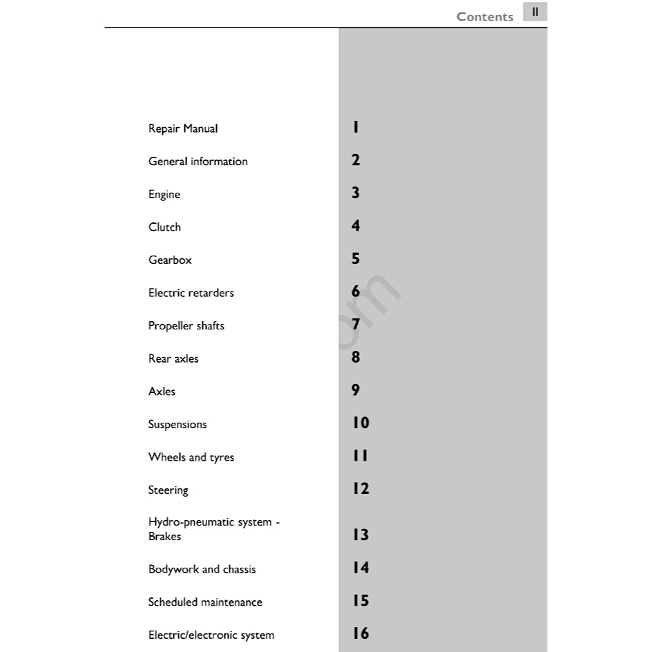 IVECO NEW DAILY (2014+) SERVICE WORKSHOP MANUAL - Image 3