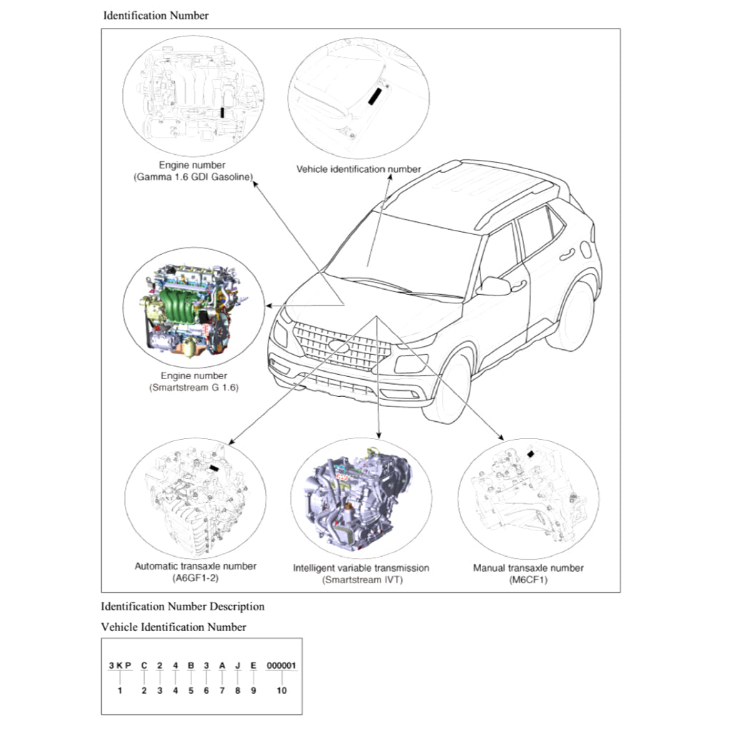 HYUNDAI VENUE QX (2019+) SERVICE WORKSHOP MANUAL - Image 3