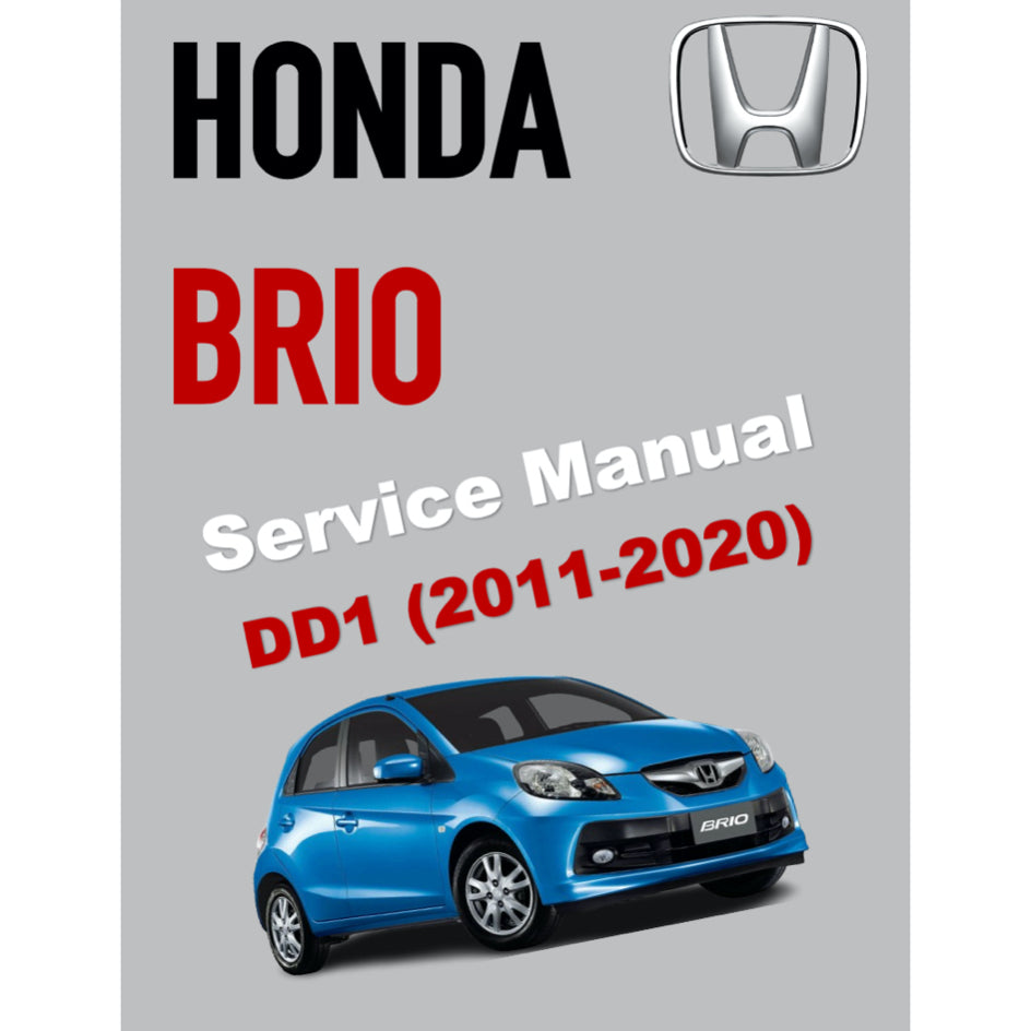 HONDA BRIO DD1 (2011-2020) SERVICE WORKSHOP MANUAL - INDONESIAN LANGUAGE