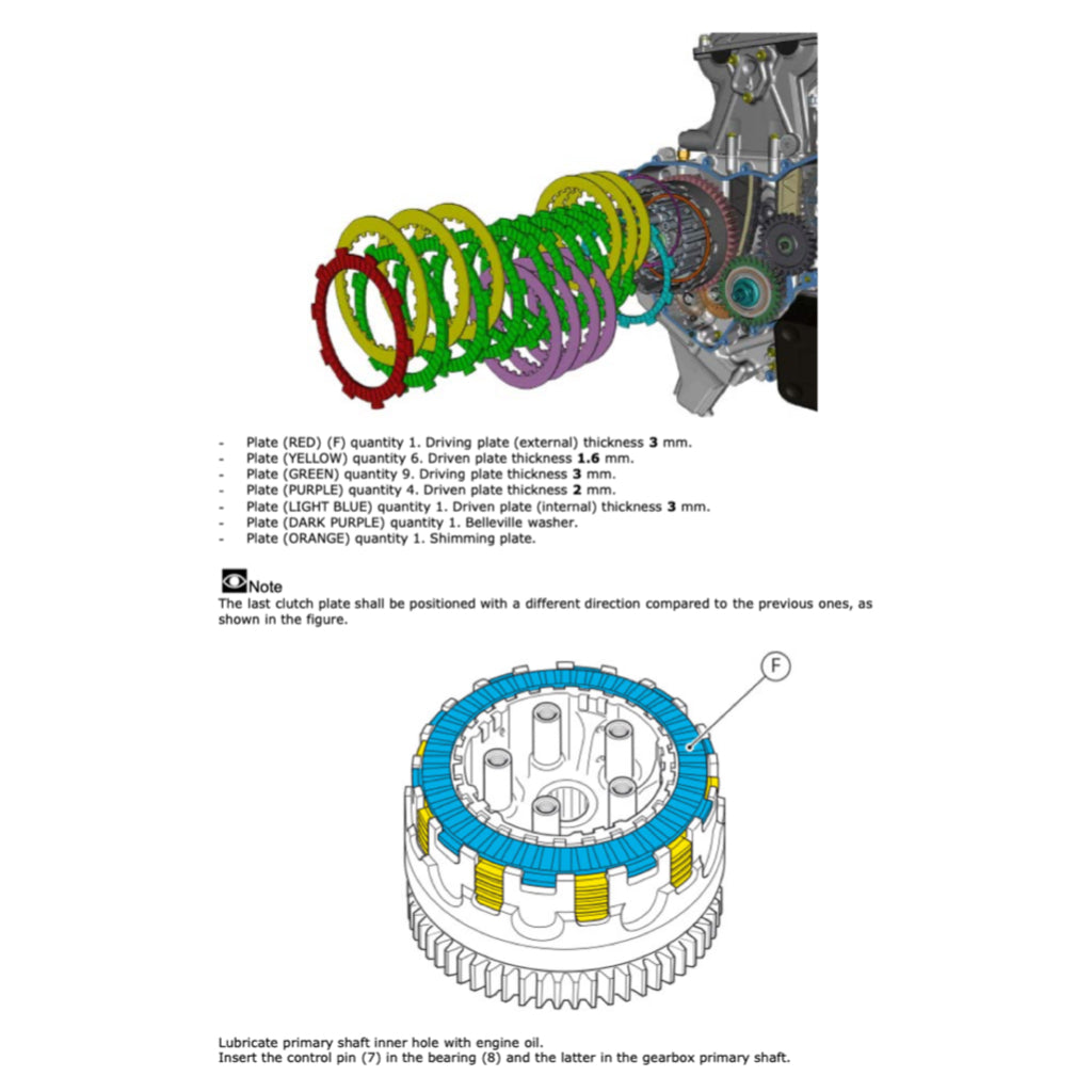 DUCATI PANIGALE 899 (2013-2015) SERVICE WORKSHOP MANUAL + PARTS CATALOGUE + OWNER MANUAL - Image 8