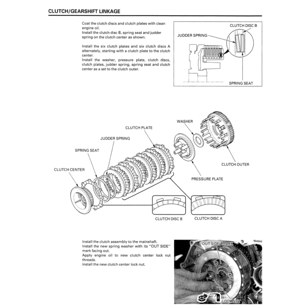 HONDA SHADOW VT600C / CD / VLX (1988-2006) SERVICE WORKSHOP MANUAL + OWNER'S MANUAL - Image 9