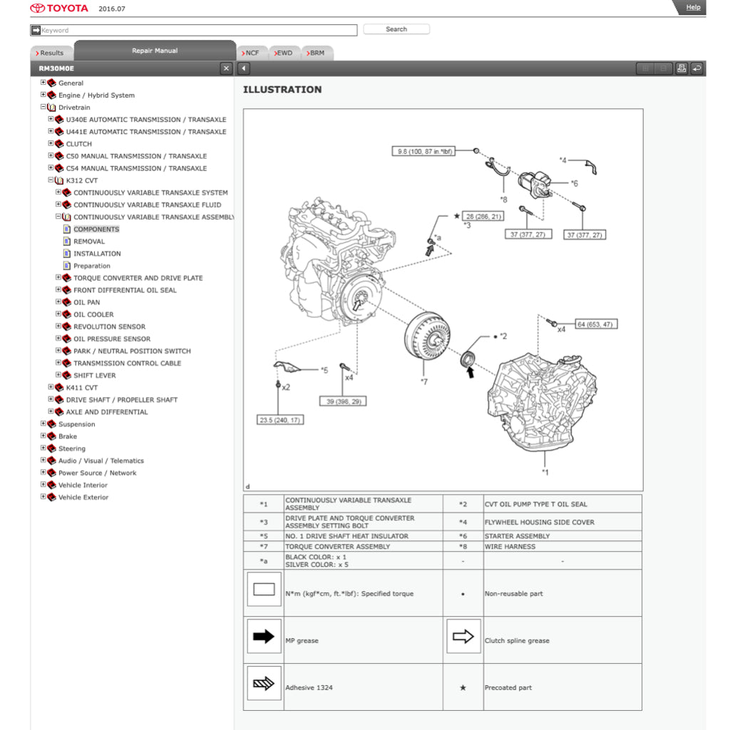 TOYOTA VIOS/YARIS NCP 150 151 NSP 150 151 (2013-2022) ONLINE SERVICE WORKSHOP MANUAL - Image 7