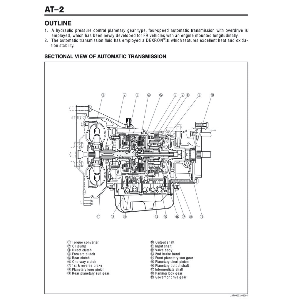 DAIHATSU TERIOS J100 (1997-2006) SERVICE WORKSHOP MANUAL - Image 9