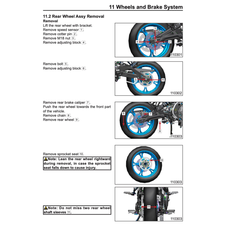 CFMOTO 400GT (2019-2023) SERVICE WORKSHOP MANUAL + PARTS CATALOGUE+ OWNER'S MANUAL - Image 6