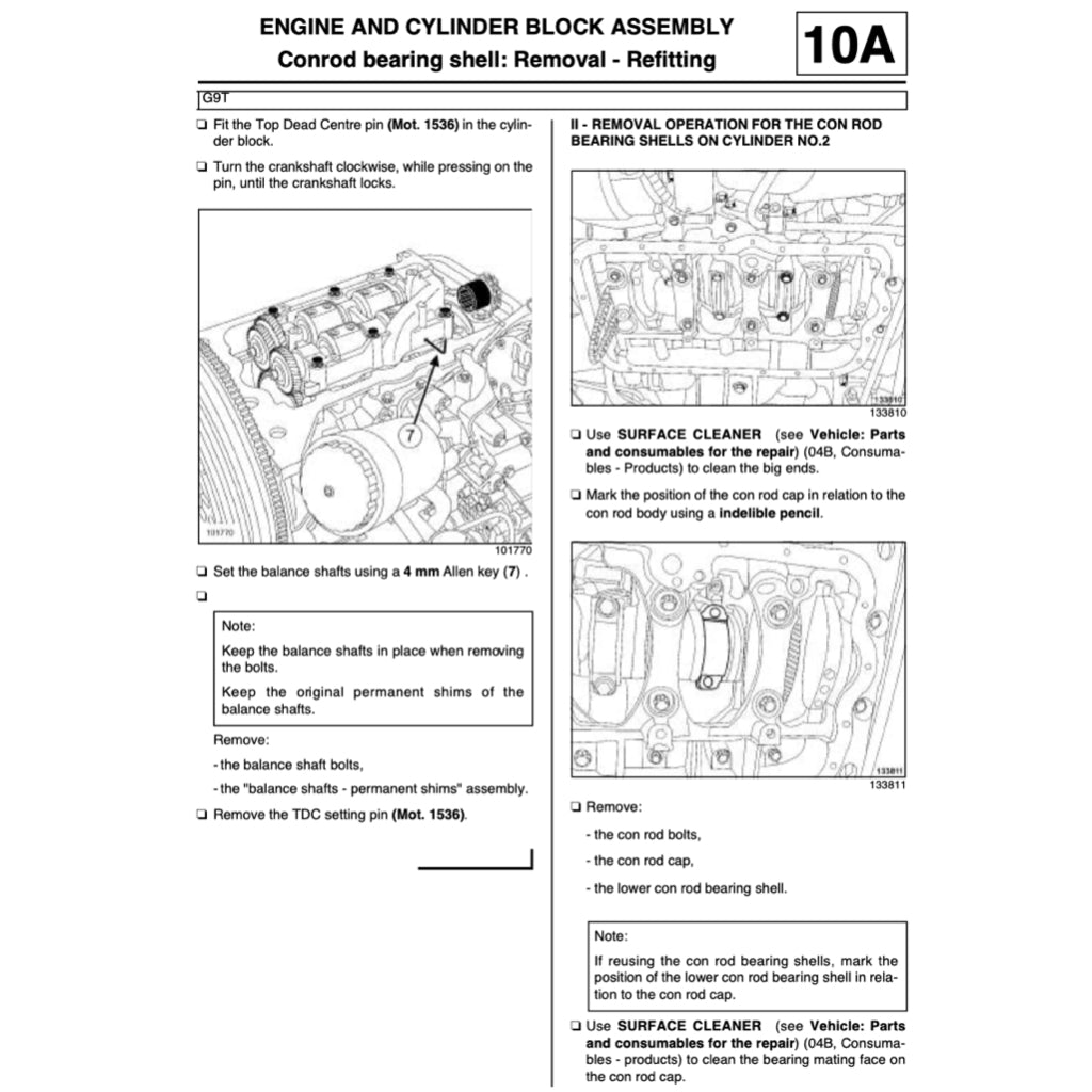 RENAULT ESPACE 4 (2002-2015) SERVICE WORKSHOP MANUAL - Image 5