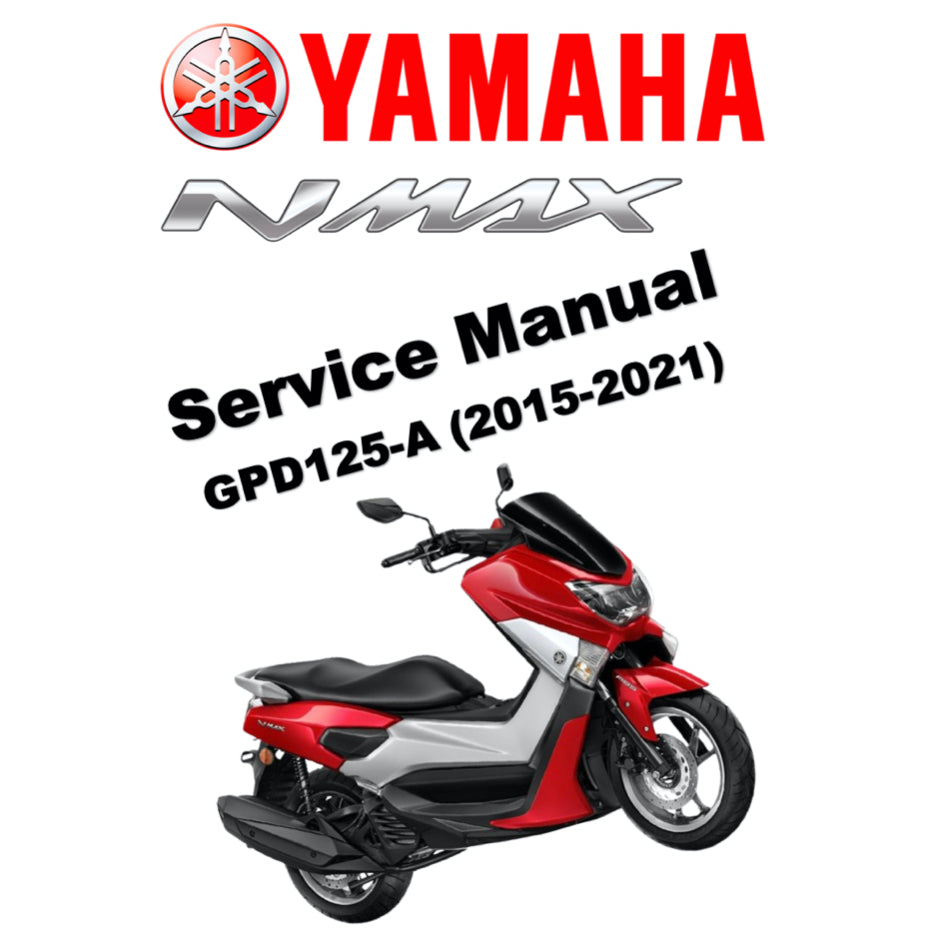 N-MAX YAMAHA NMAX GPD125 (2015-2021) SERVICE WORKSHOP MANUAL + OWNER'S MANUAL - Image 2