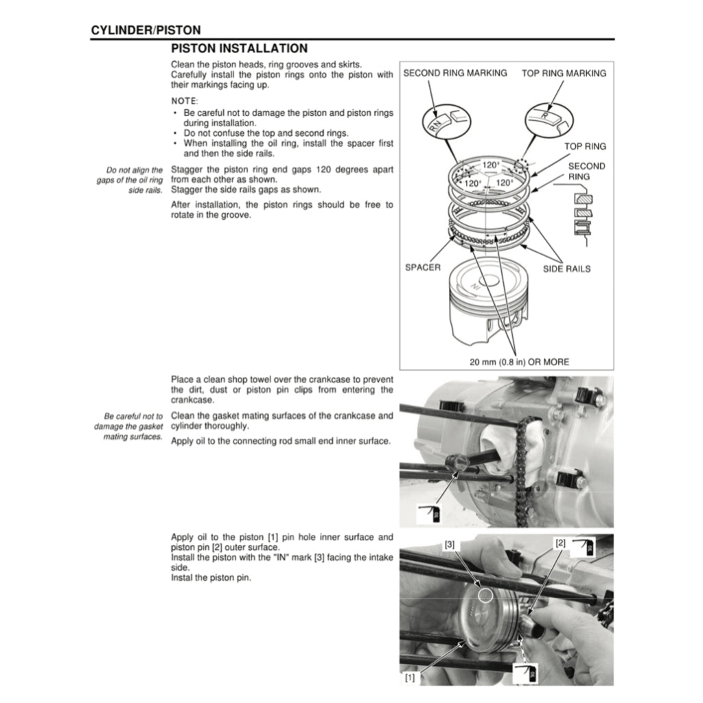 HONDA SUPER CUB NBC110 (2013-2018) SERVICE WORKSHOP MANUAL + PARTS CATALOGUE + OWNER'S MANUAL - Image 6